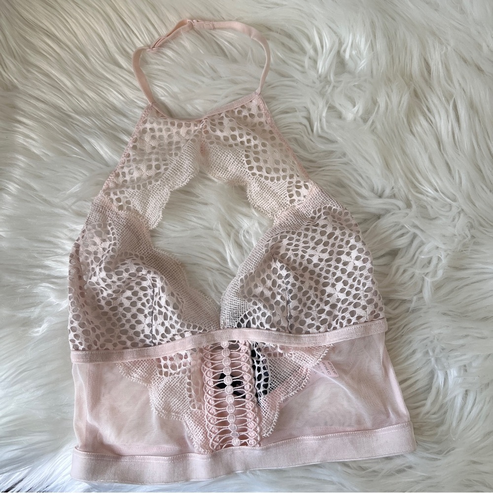 Victoria's Secret Pink Lace Bandeau Choker